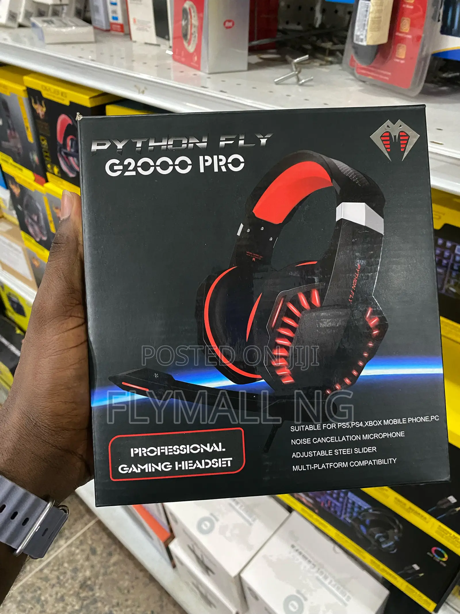 Python Fly G2000 Pro Wired Gaming Headset