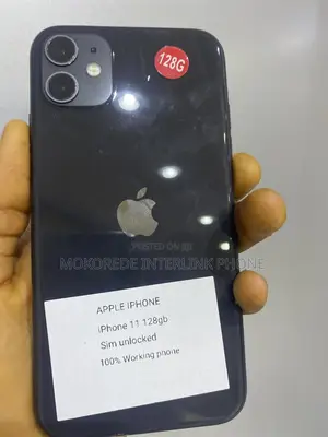 New Apple iPhone 11 128 GB Black