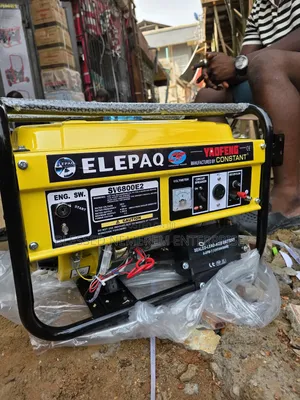 This Is Elepaq Constant Petrol Generator 4.5kva 100%Copper Coil