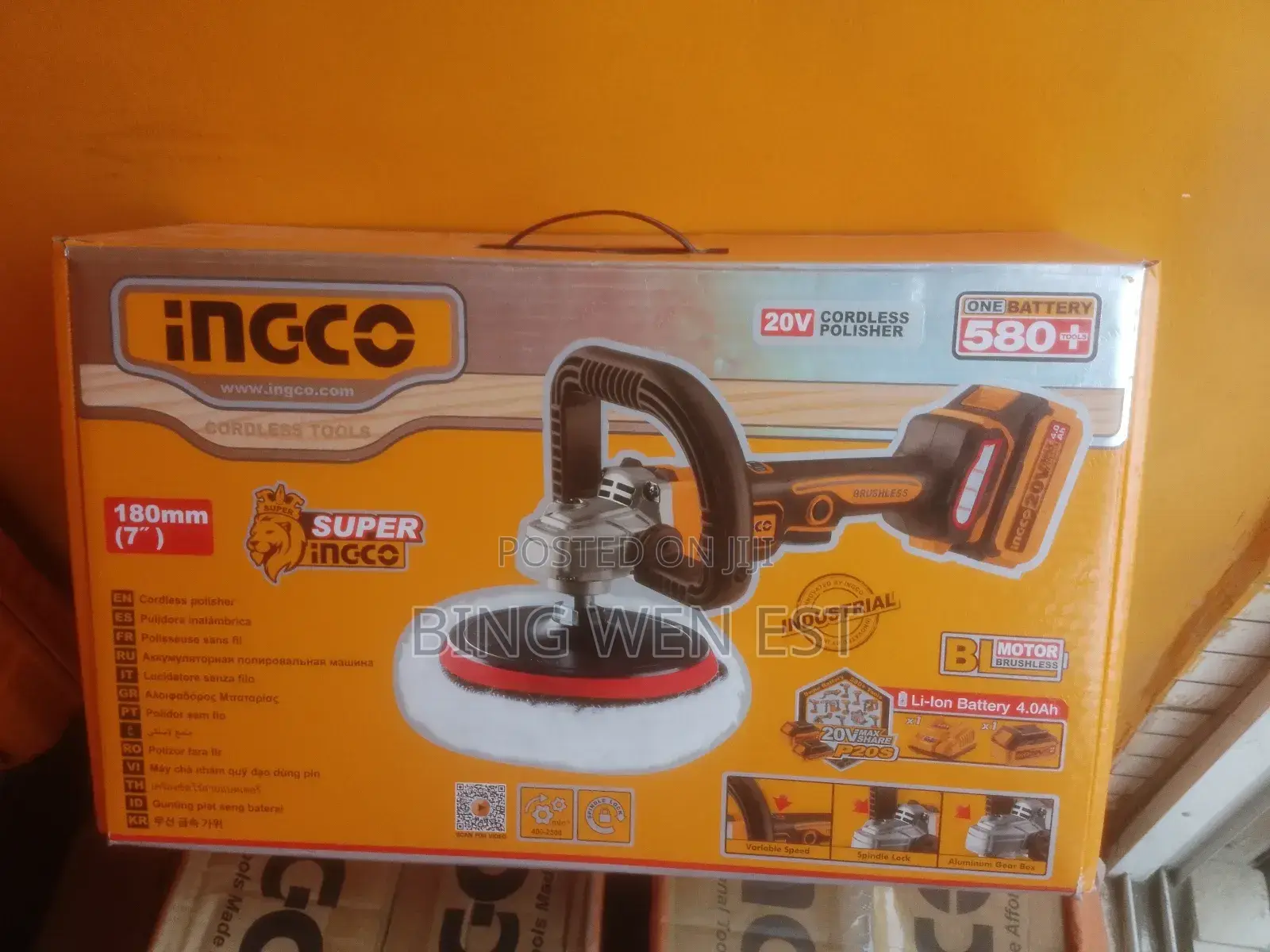 Cordless Angle Polisher
