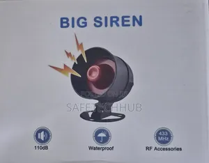 Concept Plus Burglary Alarm Wifi 12volts 110db Siren