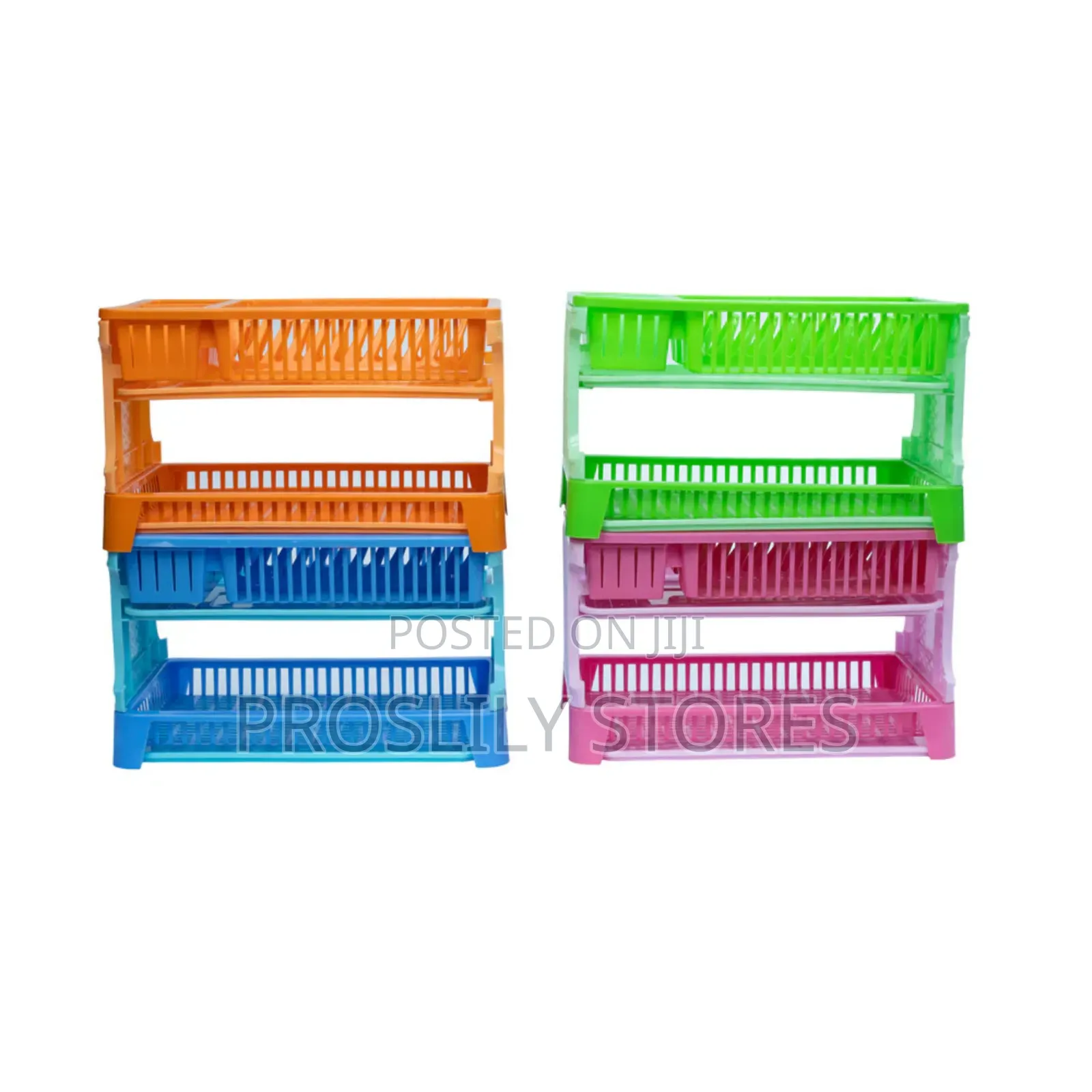 Plastic Dish Drainer 2 Steps