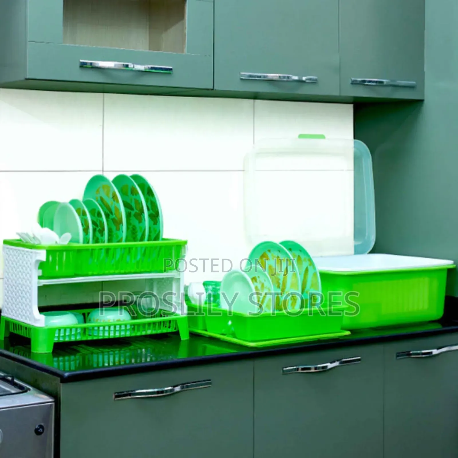 Plastic Dish Drainer 2 Steps