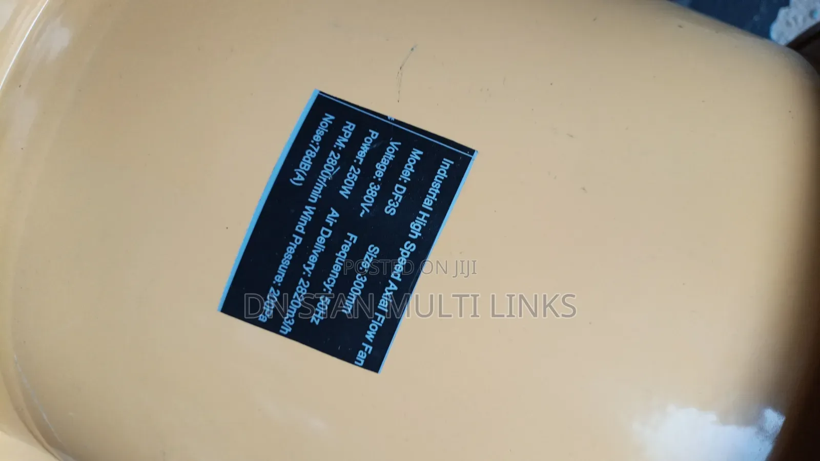 380v Ventilation Fan 12" 3phase