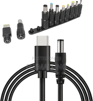 Laptop Adapter Cable Pd 65w Type C to Dc Converter Cable Dc18.5-20v
