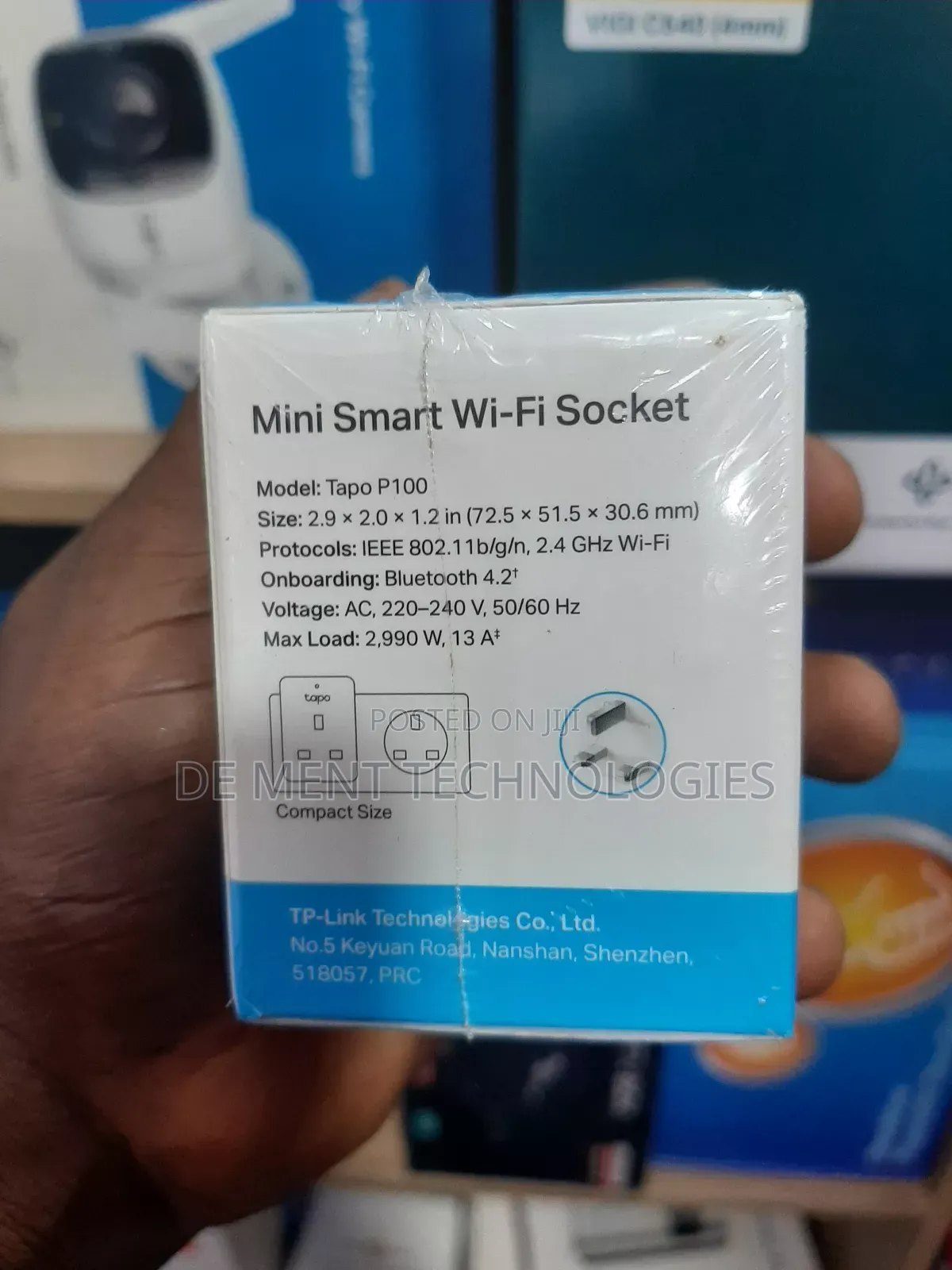 Tp-Link Tapo P100 Mini Wi-Fi Socket