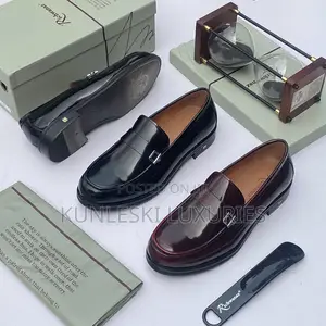 Original Richwanaz Leather Loafers Shoes For Men