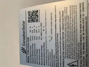 500w Canadian Solar Panel (Used)