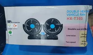 Double Head Car Fan