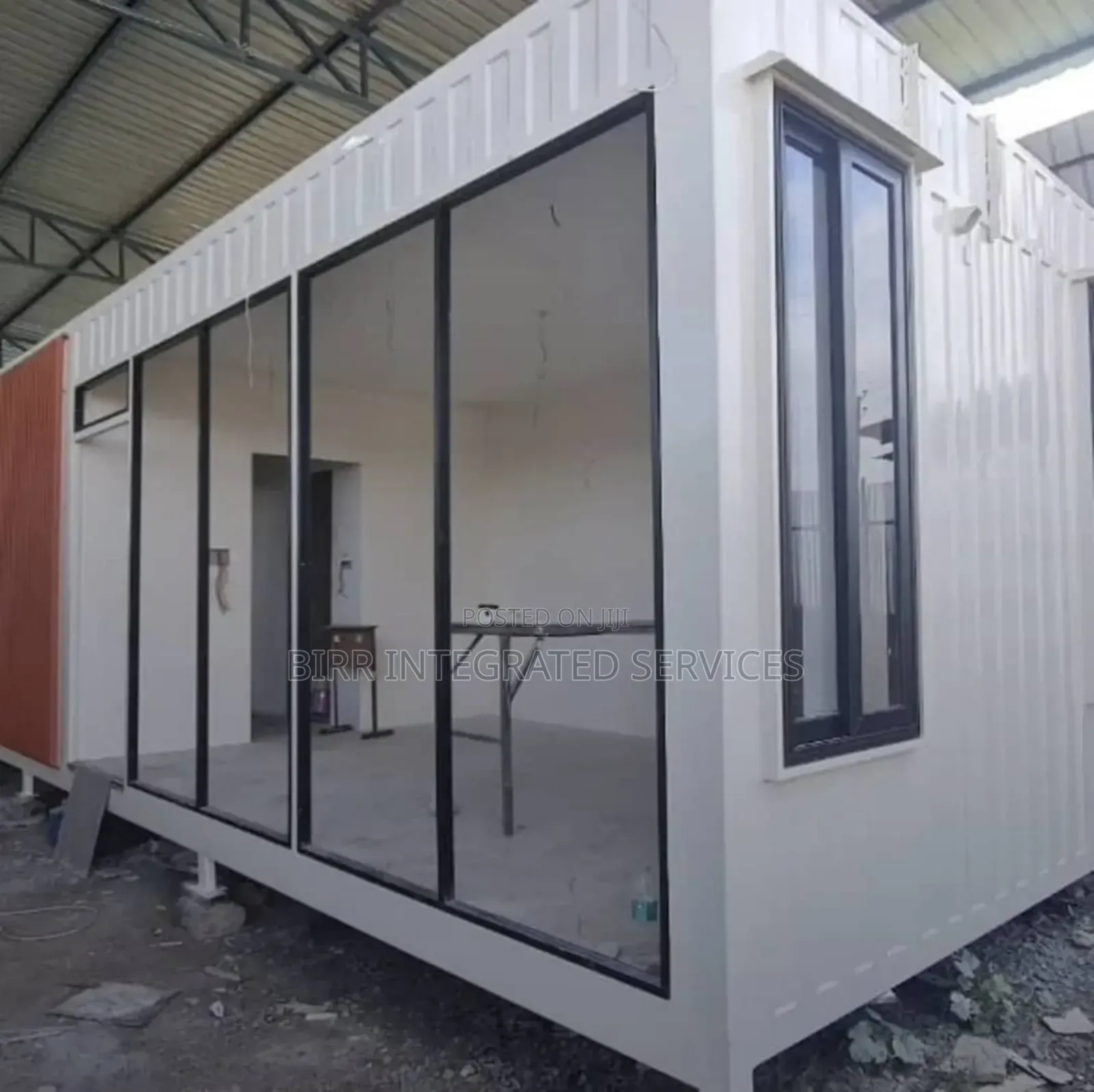 Container Retrofitting With External Cladding