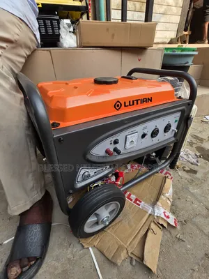 Original Lutian 4.5kva Petrol Generator 100%Copper Coil