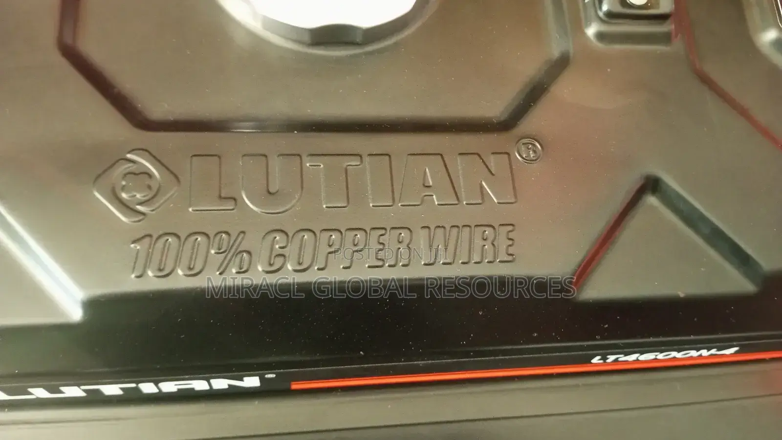 Lutian Generator 3.5kva 100  Copper Wire