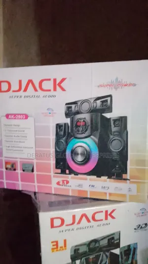 High Sound Djack Home Theater With 3 Speaker