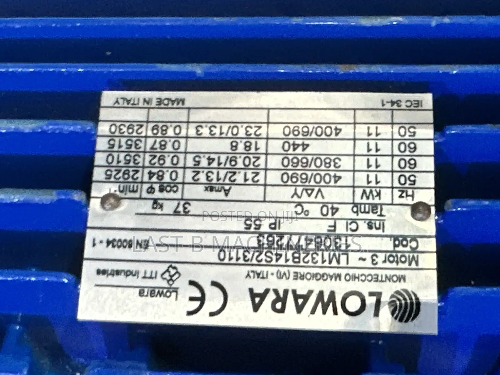 15hp Lowara Water Pump.
