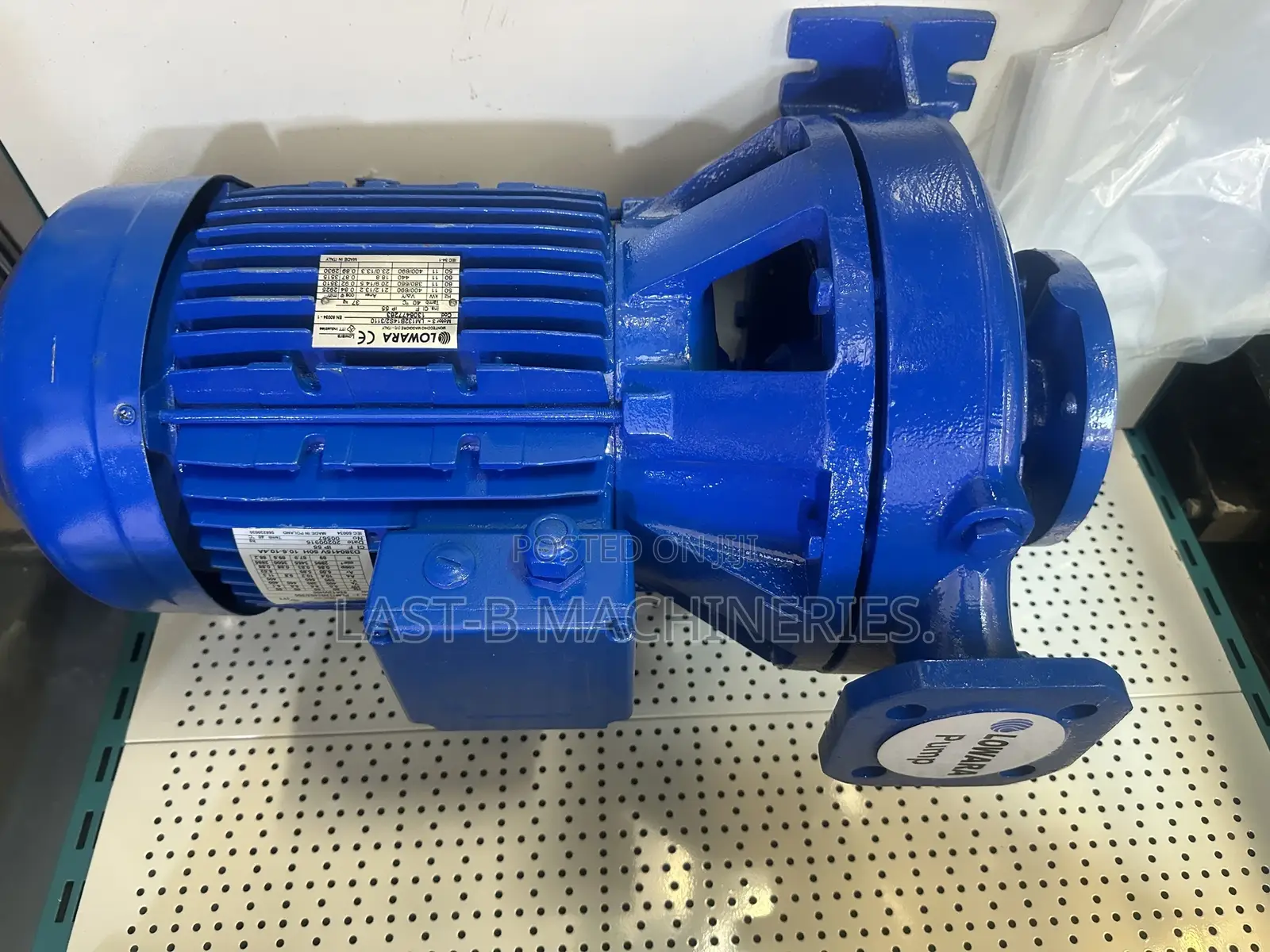 15hp Lowara Water Pump.