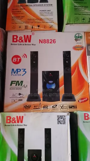 B W 2.1 Home Theater System