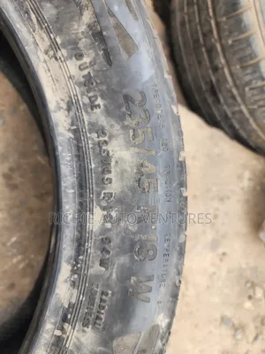 First Grade 235/45r18 Continental Tire.