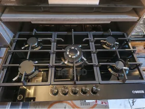 Original Bosch 90cm Inbuilt 5 Burners Gas Cooker Hob Automatic Copper)