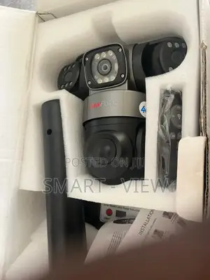 Solar Triple Lens CCTV Camera