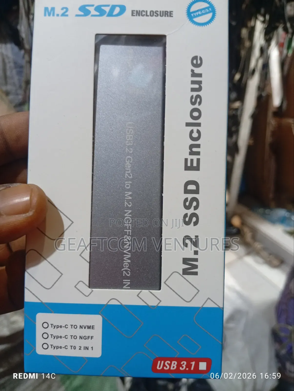 M.2 SSD Enclosure