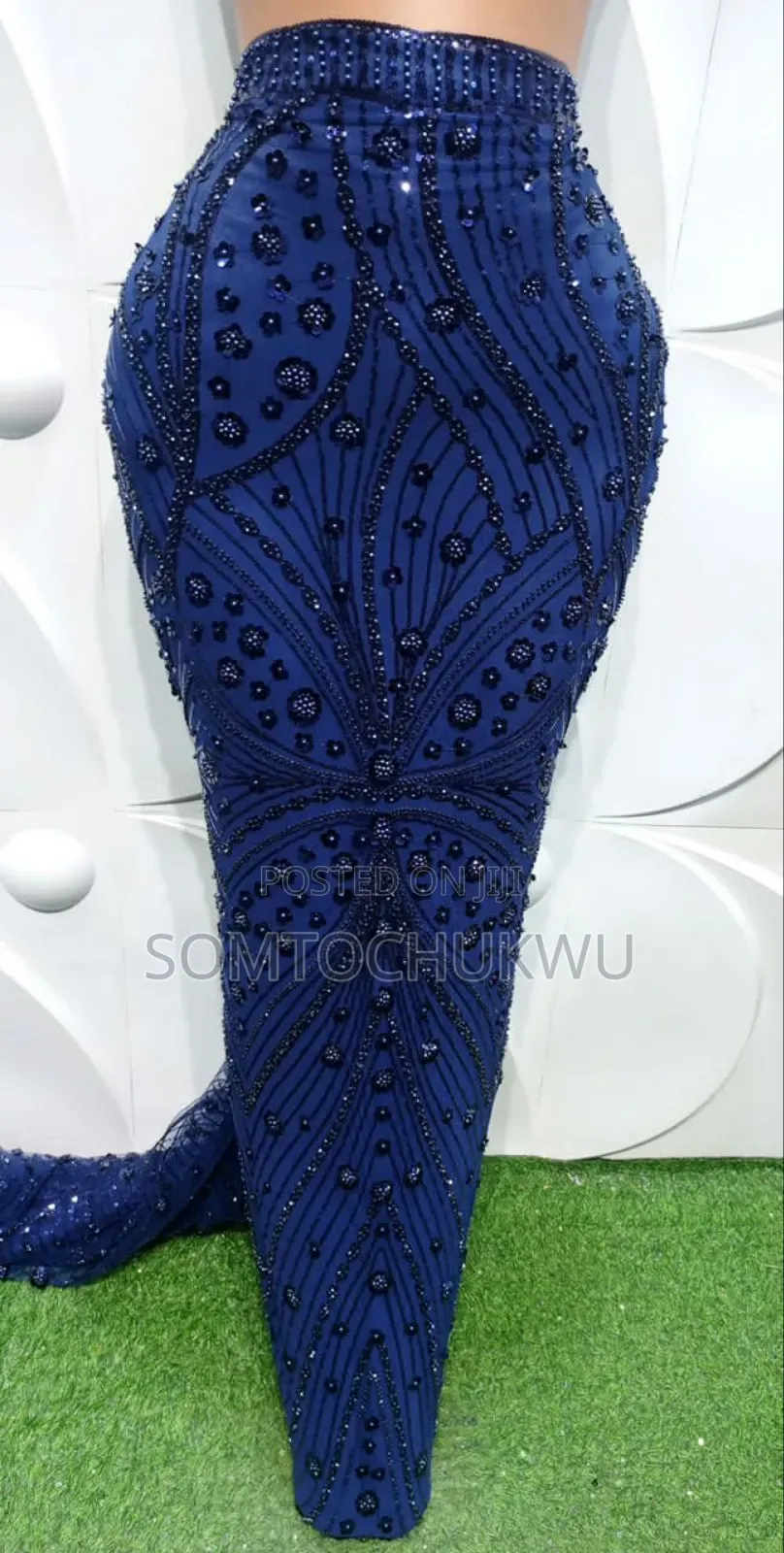 Hand Beaded Lace