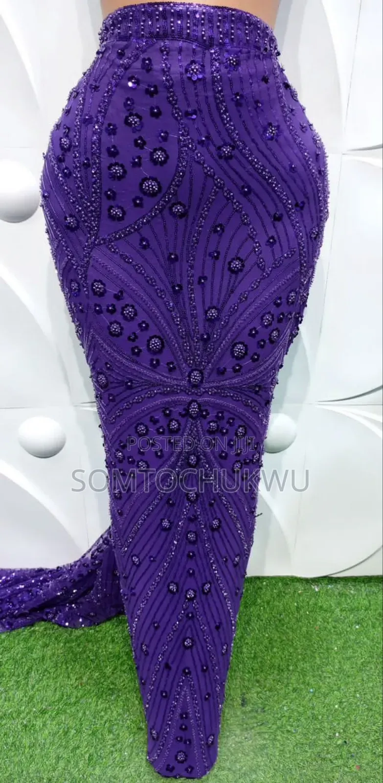 Hand Beaded Lace