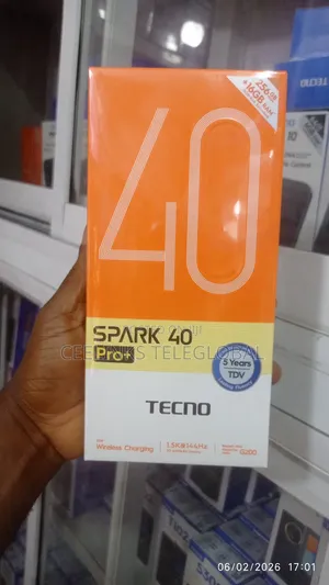 New Tecno Spark 40 Pro+ 256 GB Blue