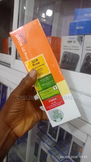New Tecno Spark 40 Pro+ 256 GB Blue