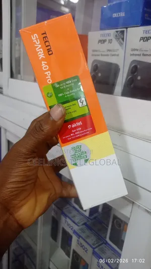 New Tecno Spark 40 Pro 128 GB Blue
