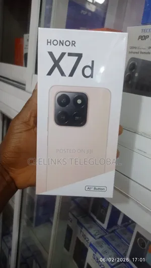 New Honor X7d 256 GB Black