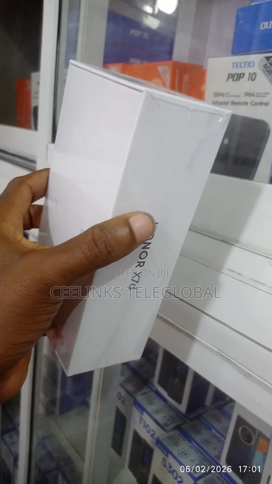 New Honor X7d 256 GB Black