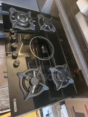 Original Bosch Inbuilt Cabinet 4+1 Gas Electric Cooker Hob Automatic