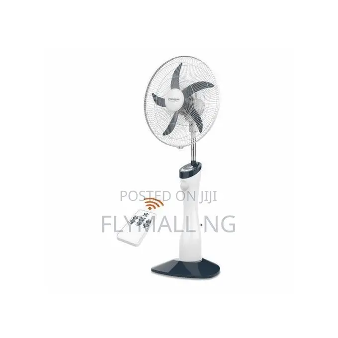 Qasa 18’’ Inches Rechargeable Fan QRF-7918 Curvy