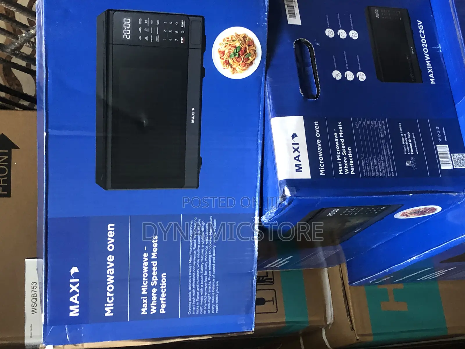 Maxi 20l Black Microwave Digital