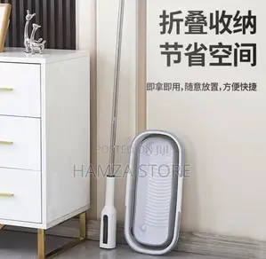 Sponge Mop With Collapsible Bucket