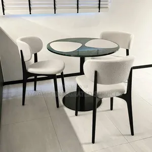 3 Seater Wooden Top Dining