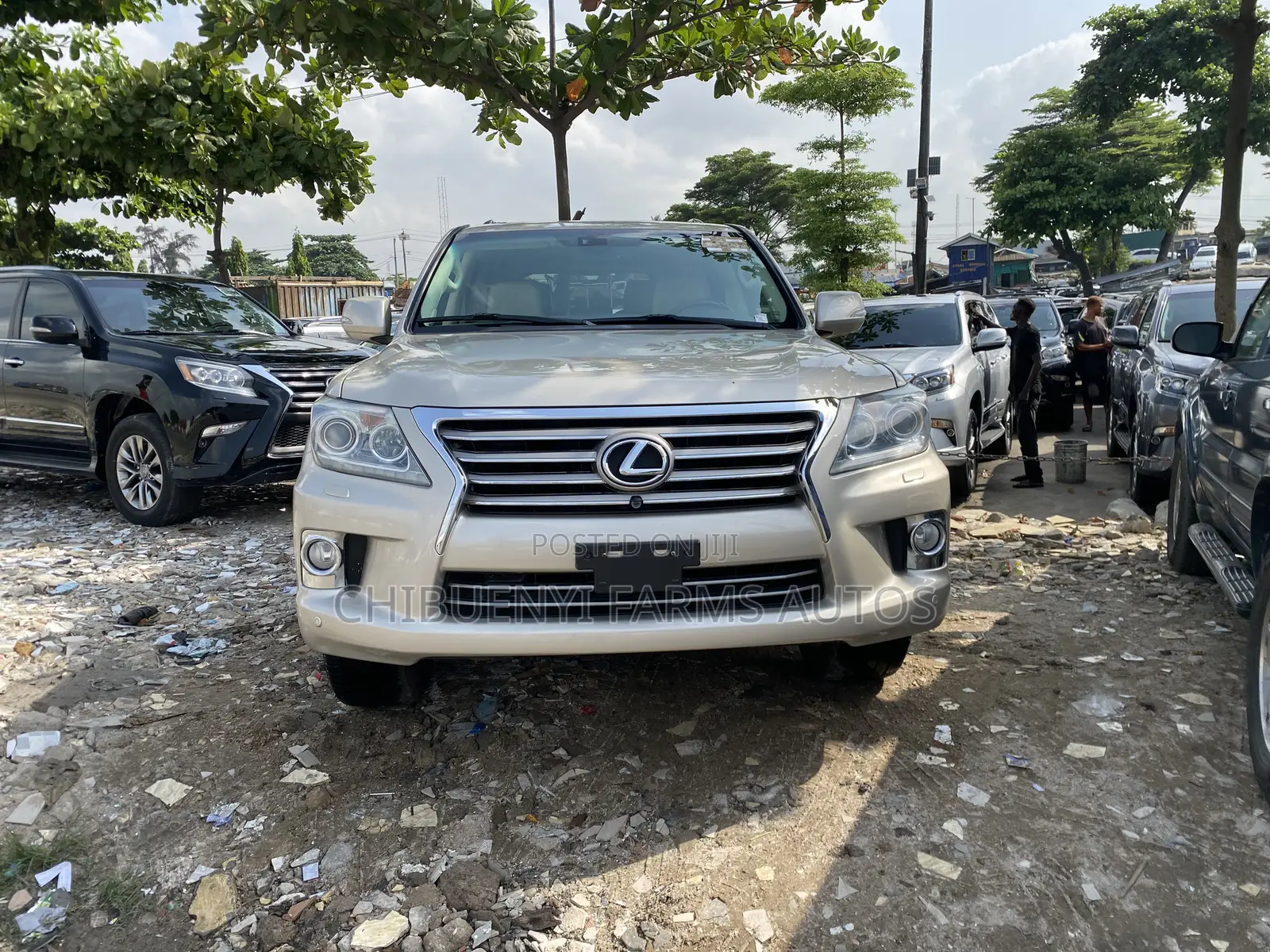 Lexus LX 570 AWD 2015 Gold