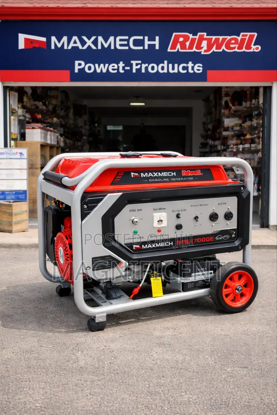 Original 15 Kva Maxmech Generator