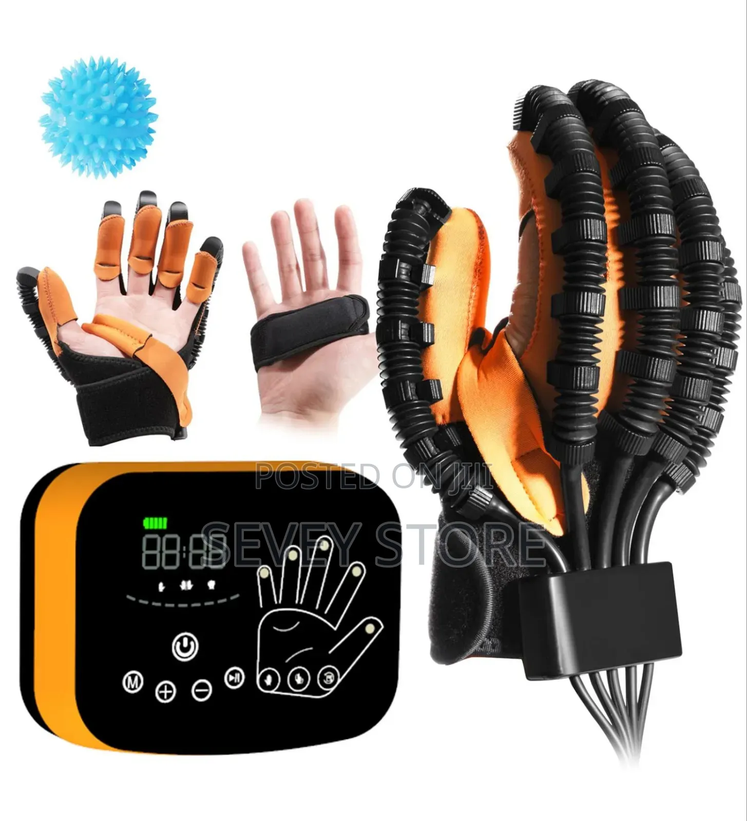(Left+Right) Stroke Hand Therapy Equipment,Robotic Therapy Gloves