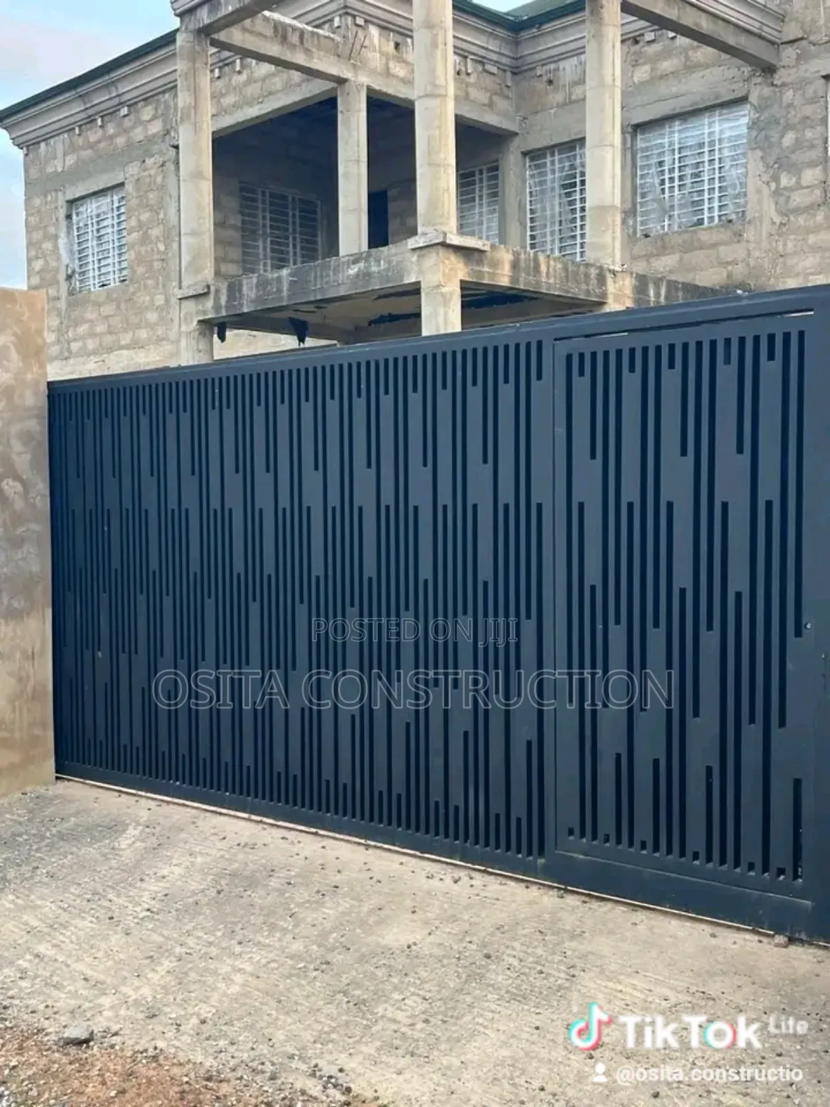 14ft Wrought Iron Gate Rolling Gate