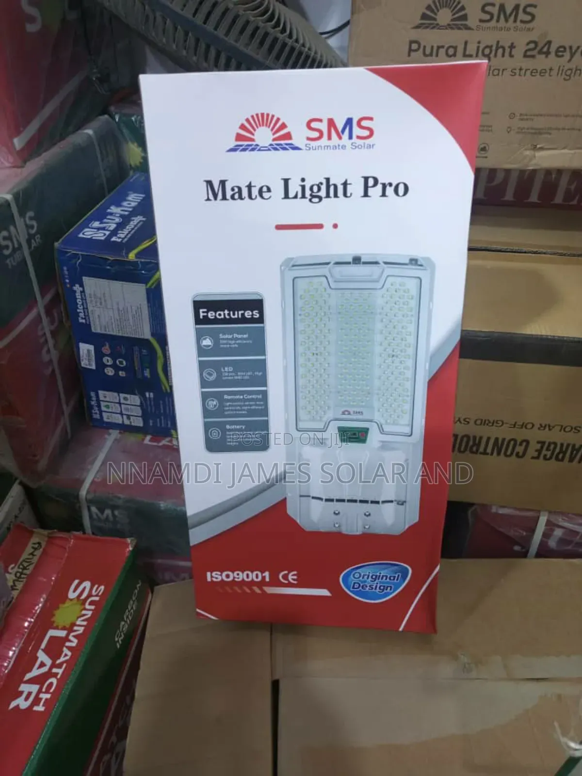 Solar Street Light SMS
