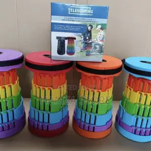 Telescopic Portable Folding Stool