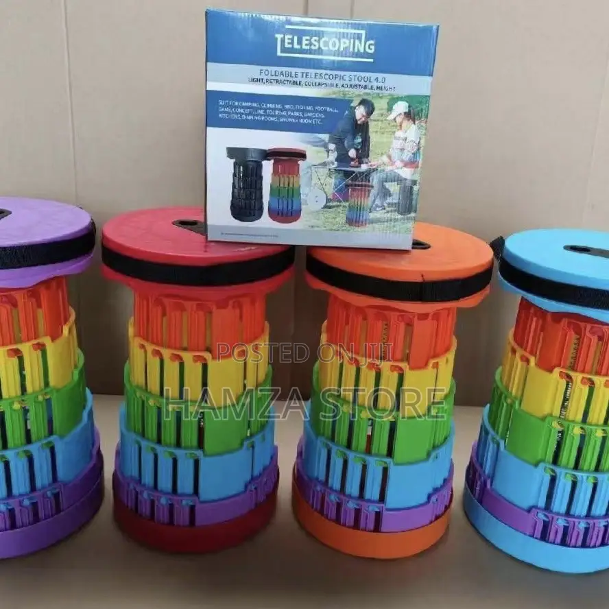 Telescopic Portable Folding Stool