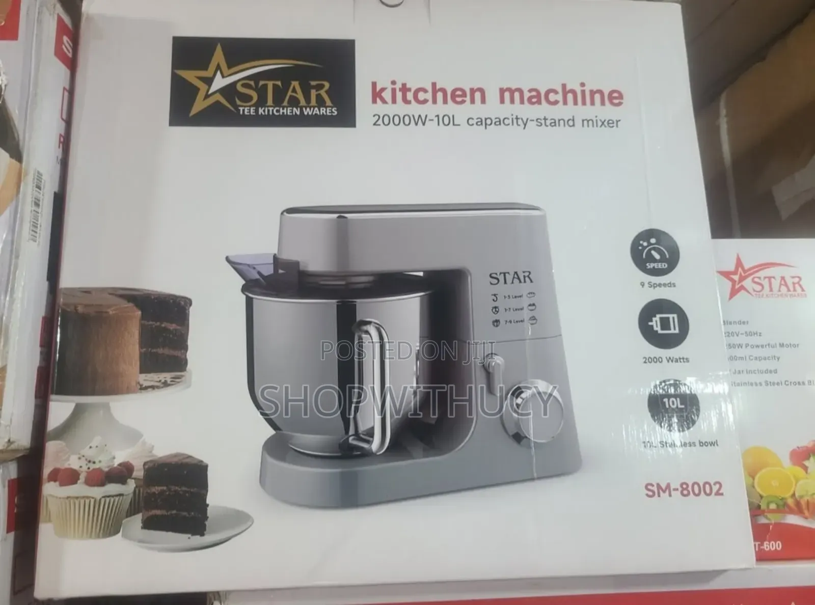 Star 10l Industrial Stand Mixer-2000 Watts