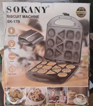 Sokany Non Stick Electric Biscuit Maker