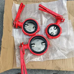 Wafer Butterfly Valves 6" With Black Levers
