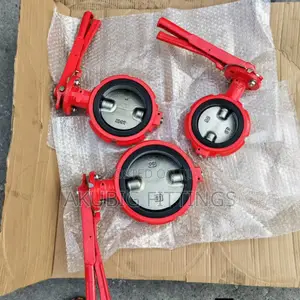 Wafer Butterfly Valves 6" With Black Levers