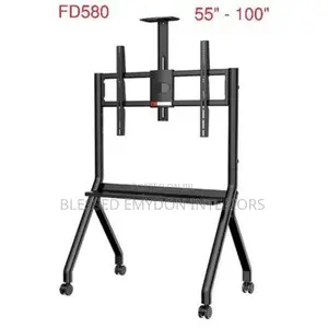 Mobile Tv Stand With Mount 55" - 100"