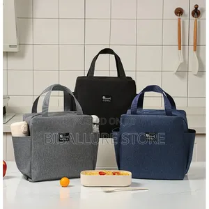 Insulated Lunch Bag With Side Pockets