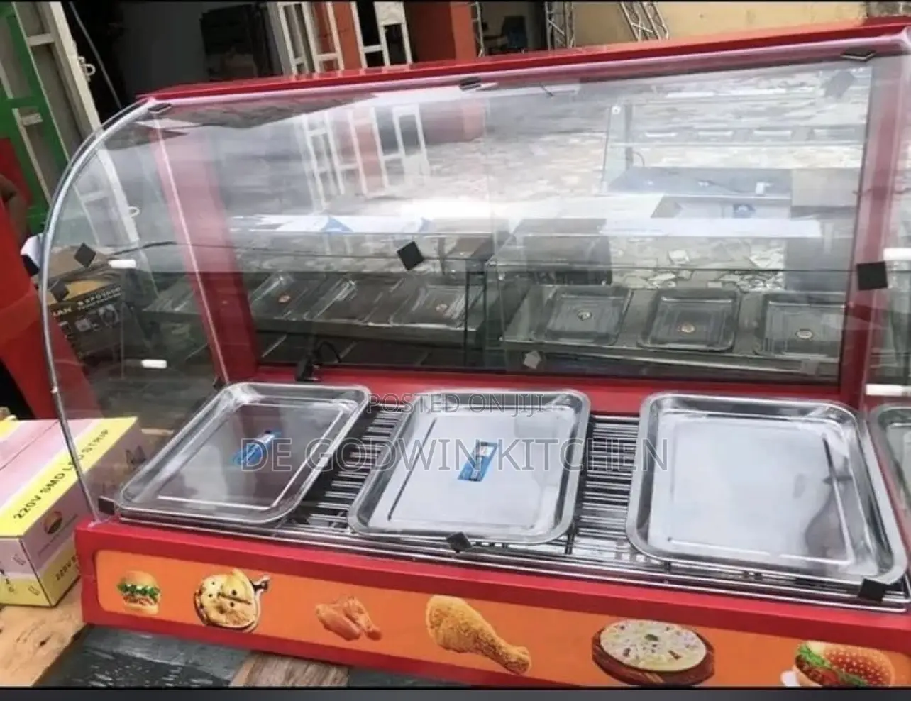 3ft Red Snacks Warmer Now Available